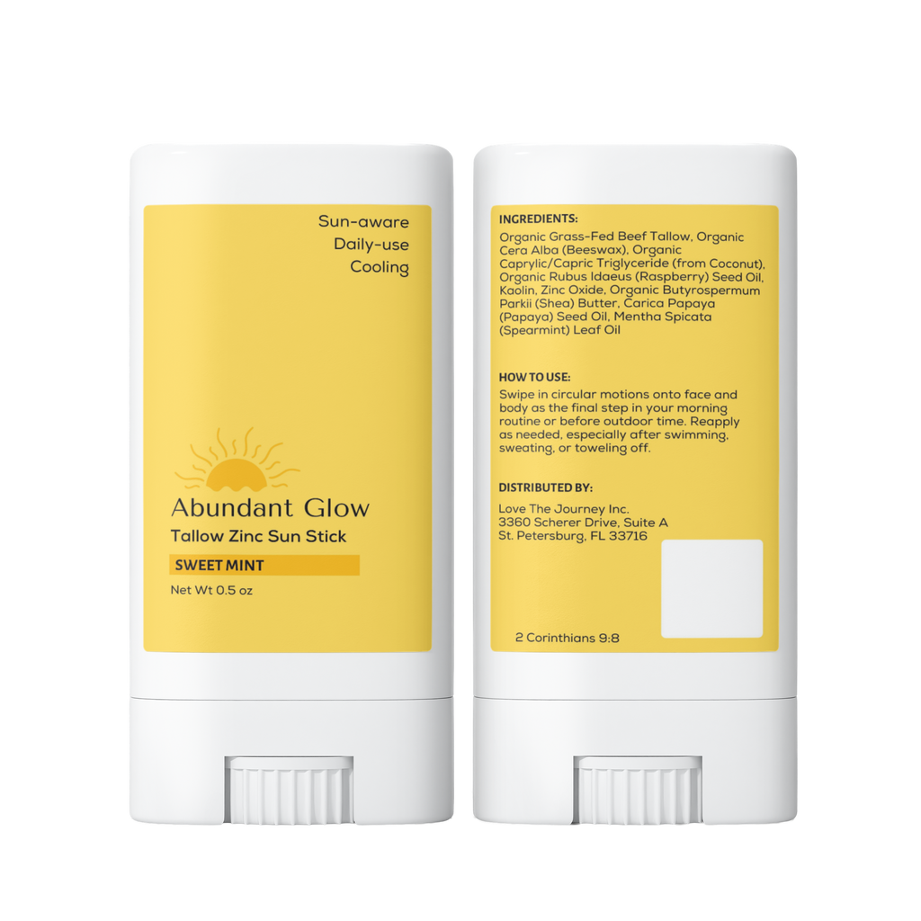 2 Pack Tallow Zinc Sun Stick