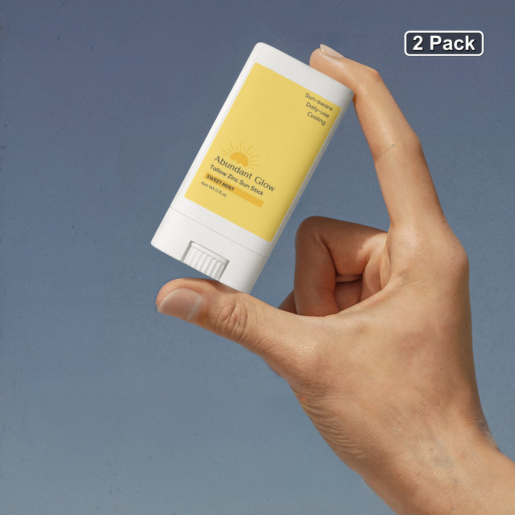 2 Pack Tallow Zinc Sun Stick